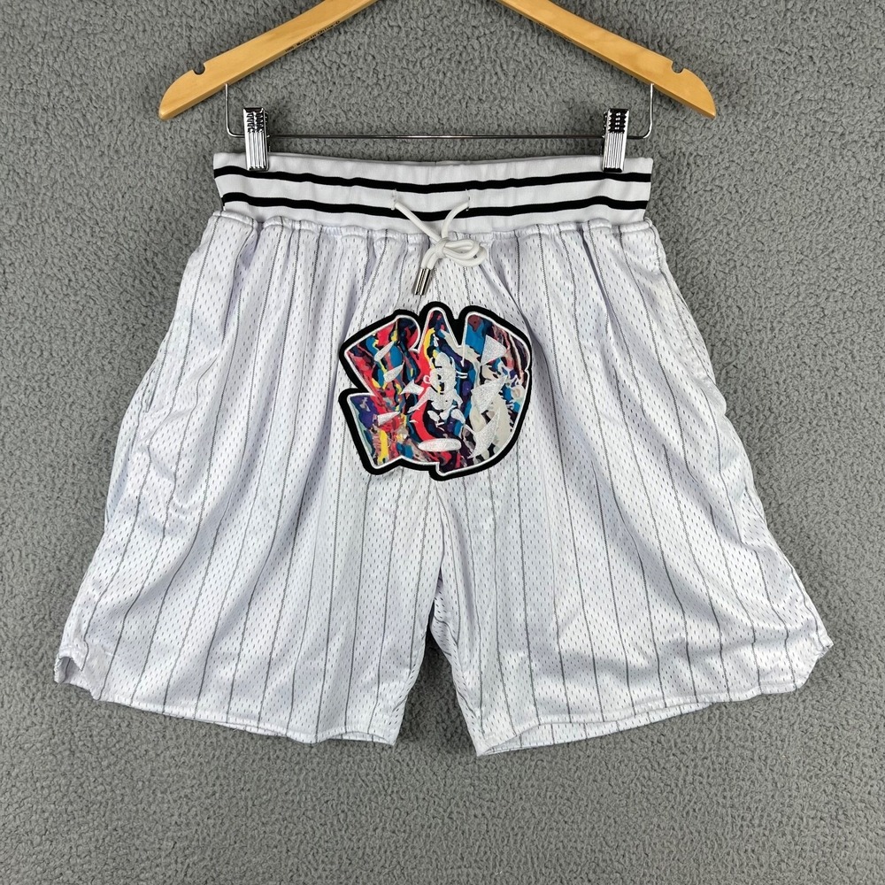 Headgear Classics Nostalgia Shorts Mens Medium Notorious B.I.G. Bad Boy Records